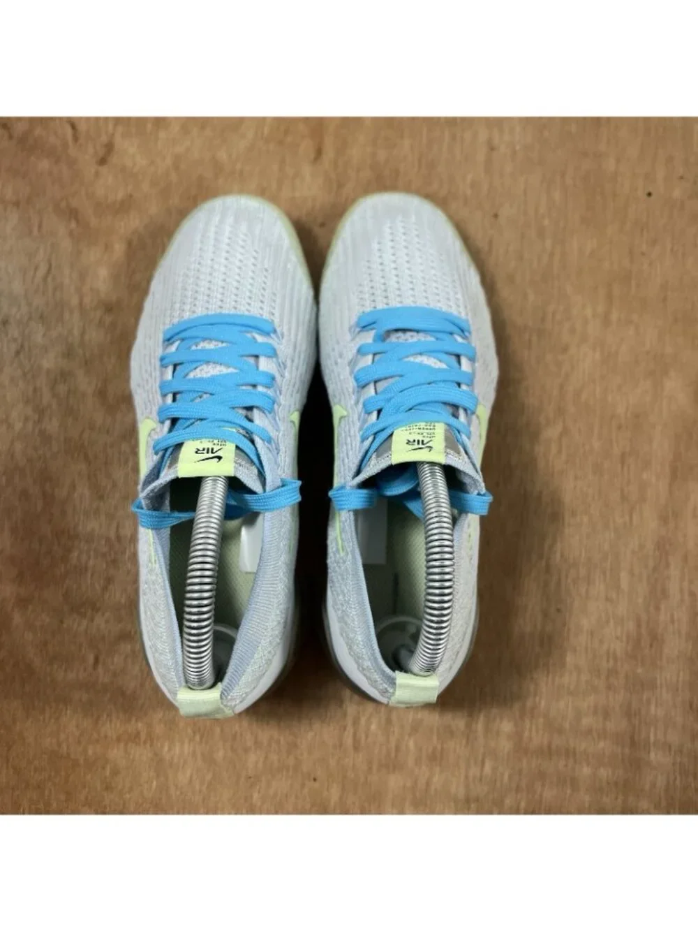 Nike Vapormax Flyknit 3 Running Shoes Women's 7 Pure Platinum DC2051-001